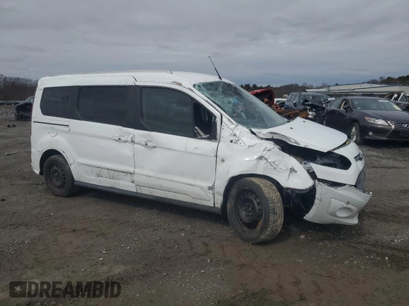 2018 Ford Transit Connect XLT with VIN NM0GS9F76J1378320, listed as a Copart auction lot 51428435 with 114,752 mi miles and Salvage title. Bid and sale history available at DreamBid. Image 4.