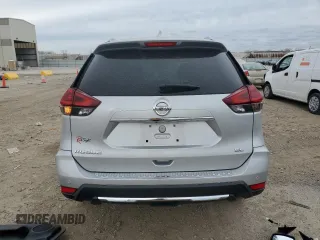 2019 Nissan Rogue SL with VIN 5N1AT2MT8KC786039, listed as a Copart auction lot 51773095 with 33,735 mi miles and Salvage Title. Bid and sale history available at DreamBid. Image 6.