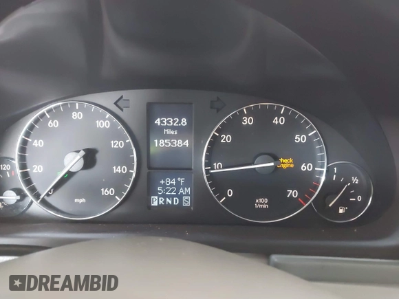 2006 Mercedes-Benz C 280 Luxury with VIN WDBRF54H76A881929, listed as a IAAI auction lot 42669024 with 185,384 mi miles and . Bid and sale history available at DreamBid. Image 7.