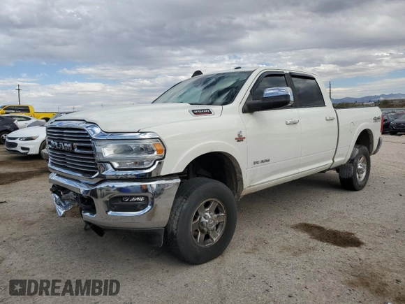 2022 Ram 2500 Laramie with VIN 3C6UR5FL5NG228396, listed as a Copart auction lot 52567385 with 94,460 mi miles and Salvage Title. Bid and sale history available at carsss.com. Image 1.