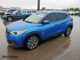 2021 Nissan Kicks SV with VIN 3N1CP5CV1ML478923, listed as a Copart auction lot 51382845 with 104,528 mi miles and Clean Title. Bid and sale history available at carsss.com. Image 1.