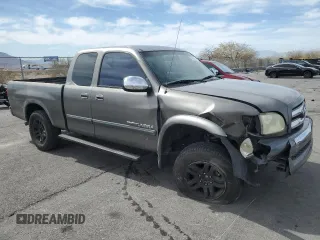 2004 Toyota Tundra SR5 with VIN 5TBRT34154S439757, listed as a Copart auction lot 50053365 with 186,029 mi miles and Salvage Title. Bid and sale history available at carsss.com. Image 4.