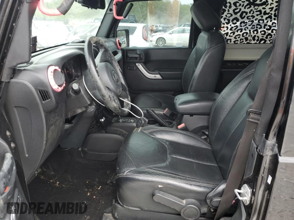 2017 Jeep Wrangler Sahara z VIN 1C4AJWBG8HL547512, wystawiony jako Copart lot #53884095 z przebiegiem 107 260 mil mil oraz Szkoda całkowita • Salvage title. Historia ofert i sprzedaży dostępna na DreamBid. Obrazek 7.