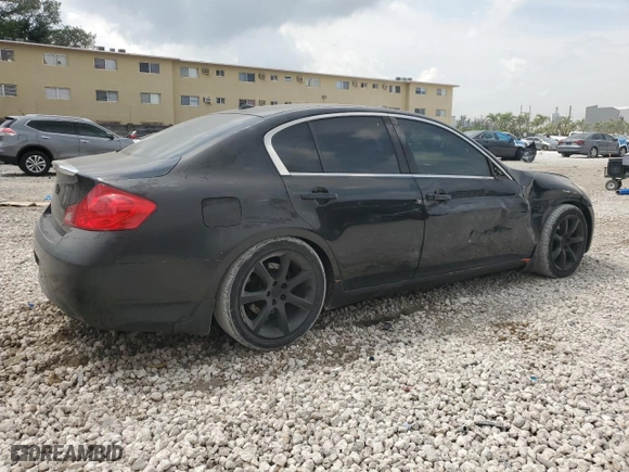 2008 Infiniti G35 Sedan x with VIN JNKBV61F88M268197, listed as a Copart auction lot 50322315 with 109,906 mi miles and Salvage Title. Bid and sale history available at carsss.com. Image 3.