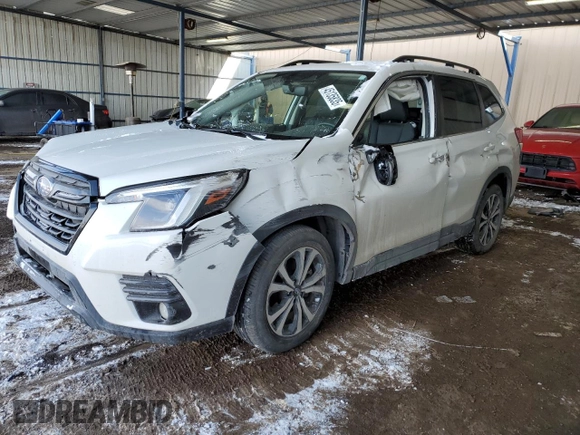 2024 Subaru Forester Limited with VIN JF2SKALC8RH414299, listed as a Copart auction lot 45135835 with 8,145 mi miles and Salvage Title. Bid and sale history available at carsss.com. Image 1.