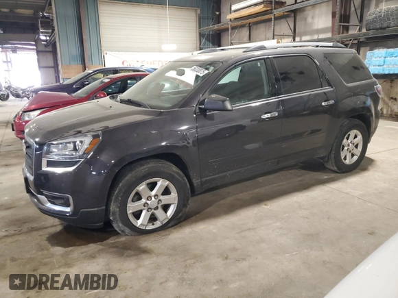 2016 GMC Acadia SLE z VIN 1GKKVPKD5GJ145112, wystawiony jako Copart lot #56330875 z przebiegiem 154 585 mil mil oraz Szkoda całkowita • Salvage title. Historia ofert i sprzedaży dostępna na DreamBid. Obrazek 1.