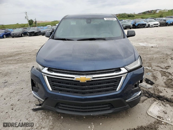2023 Chevrolet Traverse LS with VIN 1GNERFKW8PJ151860, listed as a Copart auction lot 48976335 with 24,651 mi miles and Salvage Title. Bid and sale history available at carsss.com. Image 5.