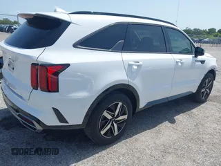 2023 Kia Sorento S with VIN 5XYRL4LC3PG167842, listed as a IAAI auction lot 42460768 with 33,359 mi miles and . Bid and sale history available at DreamBid. Image 4.