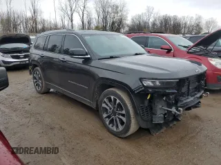 2022 Jeep Grand Cherokee Overland with VIN 1C4RJKDG6N8512684, listed as a Copart auction lot 79029794 with 37,488 mi miles and Clean title. Bid and sale history available at DreamBid. Image 4.