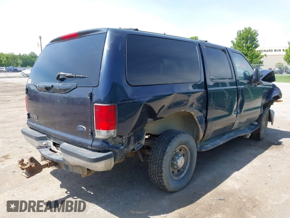 2000 Ford Excursion XLT with VIN 1FMNU41S3YEA00991, listed as a IAAI auction lot 42389475 with 233,665 mi miles and . Bid and sale history available at DreamBid. Image 4.