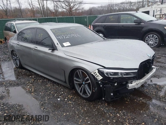 2021 BMW 7 Series 750i xDrive with VIN WBA7U2C09MCF54281, listed as a IAAI auction lot 41725986 with Not provided miles and . Bid and sale history available at DreamBid. Image 1.