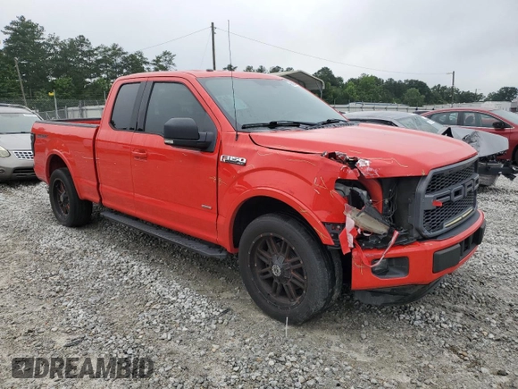 2015 Ford F-150 XL with VIN 1FTEX1CP6FKD65683, listed as a Copart auction lot 60900535 with 131,698 mi miles and Salvage title. Bid and sale history available at DreamBid. Image 4.