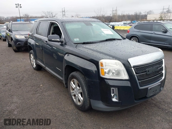 2014 GMC Terrain SLE with VIN 2GKALMEK0E6332634, listed as a IAAI auction lot 41782072 with 193,352 mi miles. Bid and sale history available at carsss.com. Image 1.