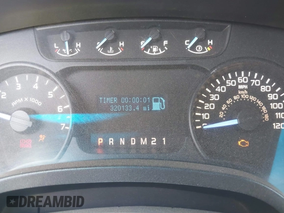 2011 Ford F-150 XL with VIN 1FTEX1CM8BFA77303, listed as a IAAI auction lot 41821852 with 320,133 mi miles. Bid and sale history available at carsss.com. Image 7.