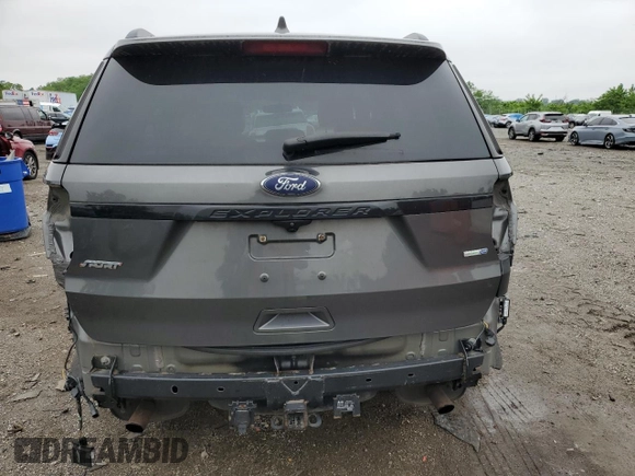 2017 Ford Explorer Sport с VIN 1FM5K8GT7HGA73833, выставлен на аукционе Copart как лот 56459295 с пробегом 76 742 миль миль и Списание • Salvage title. История ставок и продаж доступна на DreamBid. Изображение 6.