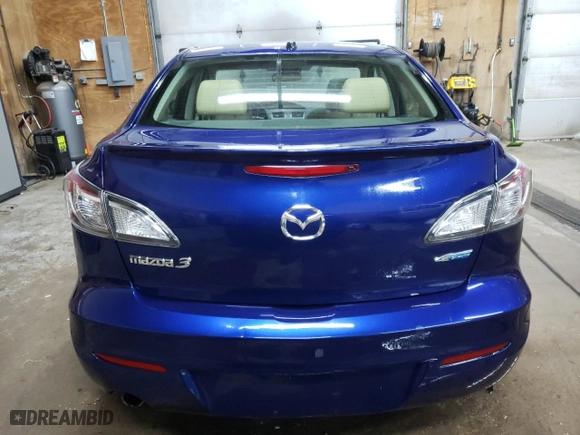 2013 Mazda Mazda3 i Grand Touring with VIN JM1BL1W70D1738276, listed as a Copart auction lot 82847344 with 167,940 mi miles and Clean Title. Bid and sale history available at carsss.com. Image 6.