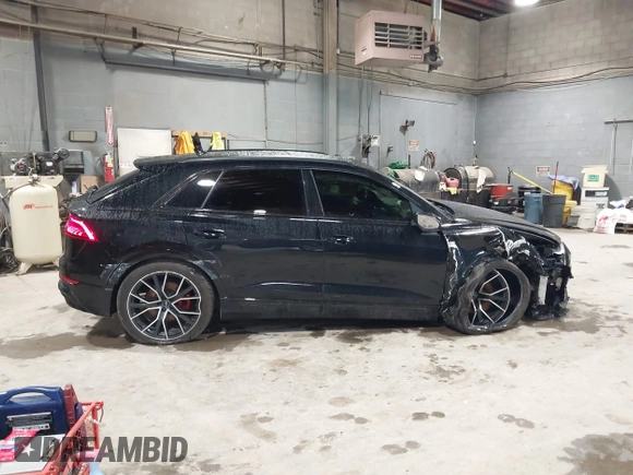 2019 Audi Q8 Premium Plus with VIN WA1EVAF18KD037817, listed as a IAAI auction lot 41922109 with 54,602 mi miles and . Bid and sale history available at DreamBid. Image 13.