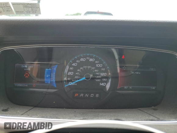 2017 Ford Taurus SEL with VIN 1FAHP2E89HG113351, listed as a Copart auction lot 59891205 with 110,583 mi miles and Salvage title. Bid and sale history available at DreamBid. Image 9.