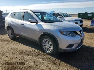 2016 Nissan Rogue SV with VIN KNMAT2MV4GP701543, listed as a Copart auction lot 52184365 with 159,065 mi miles and Salvage Title. Bid and sale history available at carsss.com. Image 4.