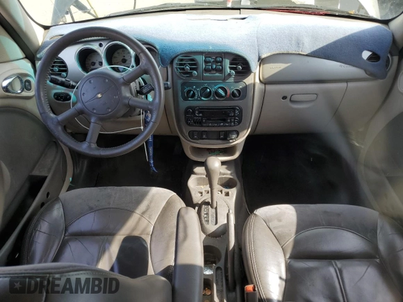 2001 Chrysler PT Cruiser with VIN 3C8FY4BB91T541978, listed as a Copart auction lot 57356105 with 202,932 mi miles and Salvage title. Bid and sale history available at DreamBid. Image 8.