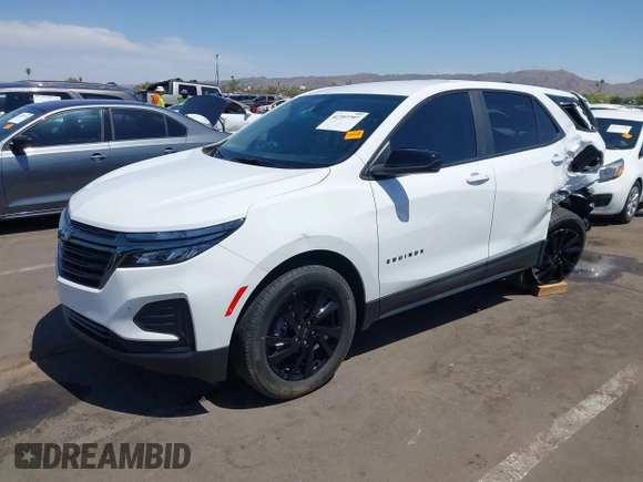 2023 Chevrolet Equinox LS with VIN 3GNAXHEG2PL232138, listed as a IAAI auction lot 42397797 with 31,782 mi miles and . Bid and sale history available at DreamBid. Image 17.