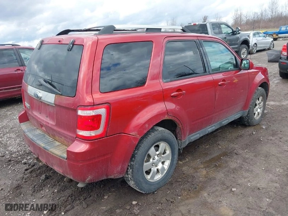 2012 Ford Escape Limited with VIN 1FMCU9E70CKA47061, listed as a IAAI auction lot 41918472 with 129,523 mi miles. Bid and sale history available at carsss.com. Image 4.