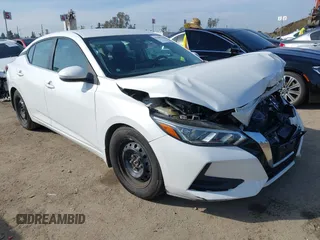 2020 Nissan Sentra SV z VIN 3N1AB8CV3LY303100, wystawiony jako IAAI lot #41588362 z przebiegiem 77 097 mil mil oraz . Historia ofert i sprzedaży dostępna na DreamBid. Obrazek 1.