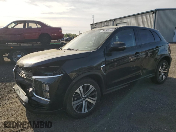 2022 Mitsubishi Outlander SE with VIN JA4APVAU0NU008690, listed as a Copart auction lot 54298035 with 43,229 mi miles and Salvage title. Bid and sale history available at DreamBid. Image 1.
