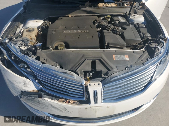 2016 Lincoln MKZ with VIN 3LN6L2GK2GR632038, listed as a Copart auction lot 86436164 with Not Provided miles and Salvage Title. Bid and sale history available at DreamBid. Image 11.