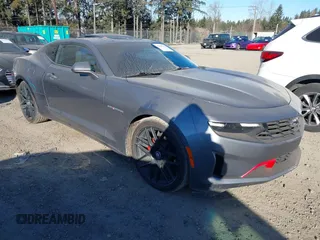 2019 Chevrolet Camaro 1LT with VIN 1G1FB1RS7K0112806, listed as a IAAI auction lot 41568392 with 57,652 mi miles. Bid and sale history available at carsss.com. Image 1.