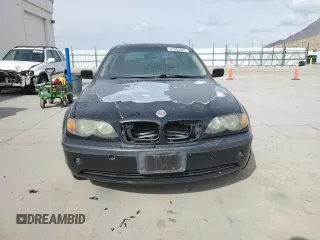 2002 BMW 3 Series 325i with VIN WBAEV33482KL58443, listed as a Copart auction lot 47483025 with 0 mi miles and Salvage Title. Bid and sale history available at carsss.com. Image 5.
