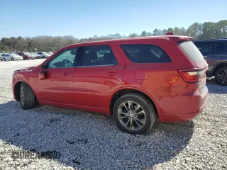 2019 Dodge Durango GT Plus with VIN 1C4RDHDG7KC684337, listed as a Copart auction lot 46721595 with 49,753 mi miles and Salvage title. Bid and sale history available at DreamBid. Image 2.