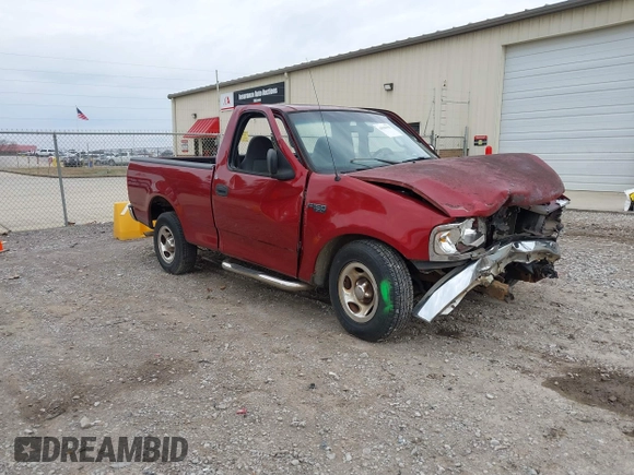 2002 Ford F-150 XL with VIN 1FTRF17252NA36503, listed as a IAAI auction lot 41506556 with 1 mi miles. Bid and sale history available at carsss.com. Image 1.