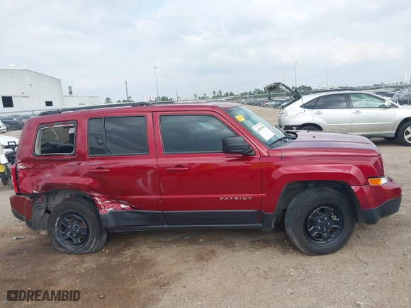 2016 Jeep Patriot Sport with VIN 1C4NJPBB4GD777312, listed as a IAAI auction lot 41906384 with 154,751 mi miles. Bid and sale history available at carsss.com. Image 13.