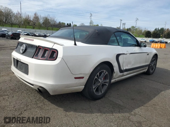 2013 Ford Mustang V6 with VIN 1ZVBP8EM6D5264800, listed as a Copart auction lot 52551845 with 185,217 mi miles and Salvage title. Bid and sale history available at DreamBid. Image 3.
