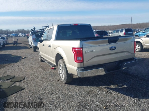 2017 Ford F-150 XL with VIN 1FTEW1CP7HFB19160, listed as a IAAI auction lot 41744027 with 111,794 mi miles. Bid and sale history available at carsss.com. Image 3.
