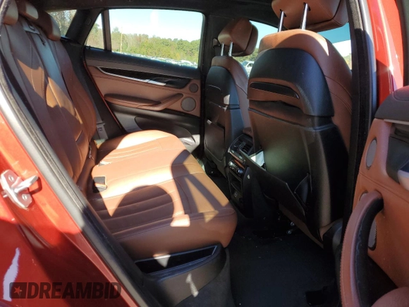 2015 BMW X6 xDrive35i with VIN 5UXKU2C50F0N77795, listed as a Copart auction lot 74575693 with 84,536 mi miles. Bid and sale history available at carsss.com. Image 11.