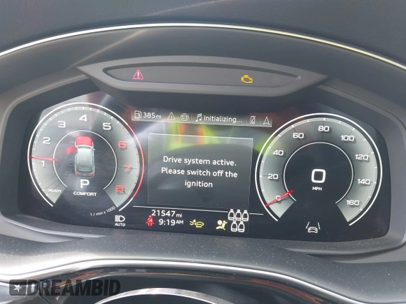 2025 Audi Q7 Premium Plus with VIN WA1LVBF78SD016144, listed as a IAAI auction lot 42784229 with 21,547 mi miles and . Bid and sale history available at DreamBid. Image 7.