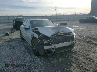 2020 Mercedes-Benz C with VIN W1KWF8DB7LR575902, listed as a Copart auction lot 42640315 with 91,293 mi miles and Salvage Title. Bid and sale history available at carsss.com. Image 11.