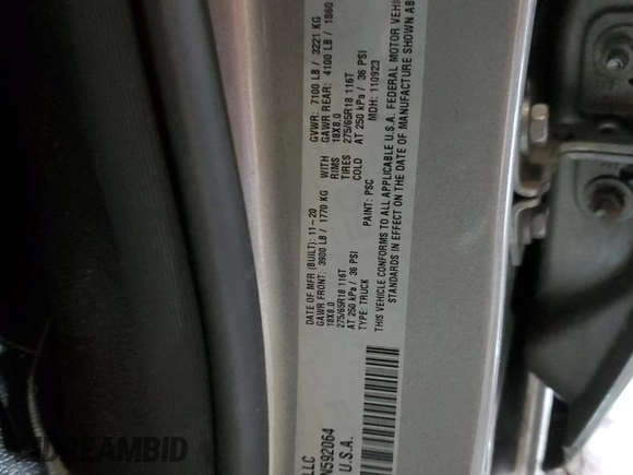 2021 Ram 1500 Big Horn with VIN 1C6SRFBT1MN592064, listed as a Copart auction lot 44247185 with 83,224 mi miles and Salvage Title. Bid and sale history available at carsss.com. Image 12.