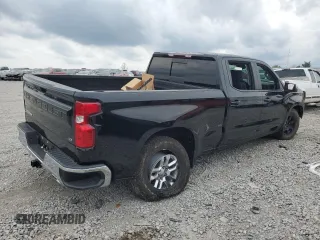 2022 Chevrolet Silverado 1500 LT with VIN 1GCUDDETXNZ502601, listed as a Copart auction lot 72182734 with 25,464 mi miles and Salvage Title. Bid and sale history available at DreamBid. Image 3.