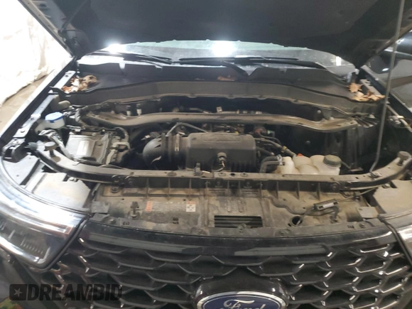 2023 Ford Explorer ST-Line with VIN 1FMSK8KH4PGA94157, listed as a Copart auction lot 48852515 with 37,842 mi miles and Salvage title. Bid and sale history available at DreamBid. Image 12.