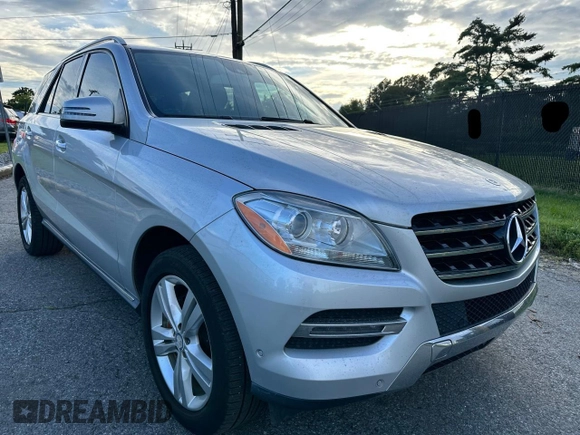 2014 Mercedes-Benz M 350 with VIN 4JGDA5JB3EA372327, listed as a Copart auction lot 63948025 with 71,418 mi miles and Clean title. Bid and sale history available at DreamBid. Image 1.
