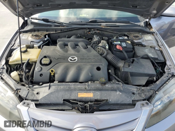 2006 Mazda 6 S Sport VE with VIN 1YVHP82D165M35595, listed as a Copart auction lot 59902814 with 124,566 mi miles and Clean Title. Bid and sale history available at carsss.com. Image 11.