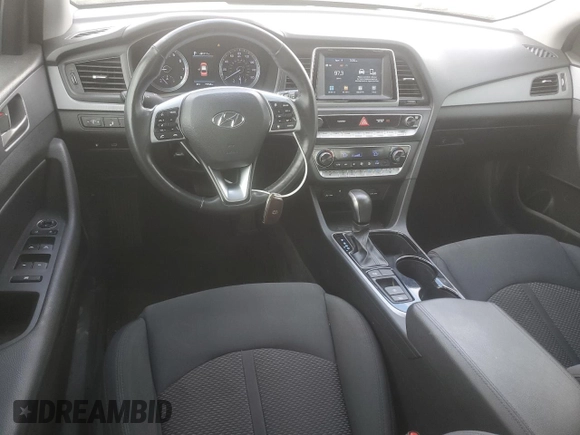 2019 Hyundai Sonata SEL with VIN 5NPE34AF7KH779961, listed as a Copart auction lot 52043225 with 77,965 mi miles and Salvage Title. Bid and sale history available at DreamBid. Image 8.