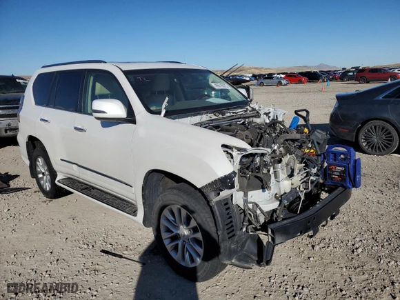 2018 Lexus GX with VIN JTJBM7FXXJ5197366, listed as a Copart auction lot 46616075 with 81912 miles and Salvage Title. Bid and sale history available at carsss.com. Image 4.