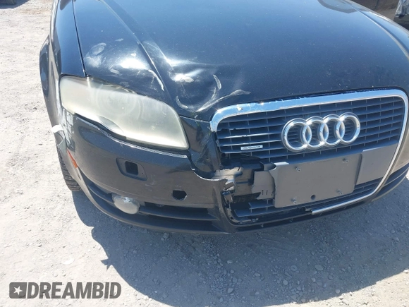 2007 Audi A4 2.0T with VIN WAUDF78E87A011161, listed as a IAAI auction lot 42743384 with 137,773 mi miles and . Bid and sale history available at DreamBid. Image 6.