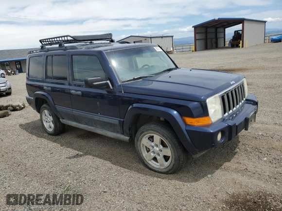 2006 Jeep Commander with VIN 1J8HG48N96C179080, listed as a Copart auction lot 60831635 with 201,515 mi miles and Clean title. Bid and sale history available at DreamBid. Image 4.