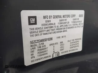 2006 Saturn VUE z VIN 5GZCZ53496S818286, wystawiony jako IAAI lot #41887405 z przebiegiem 219 872 mil mil oraz . Historia ofert i sprzedaży dostępna na DreamBid. Obrazek 9.