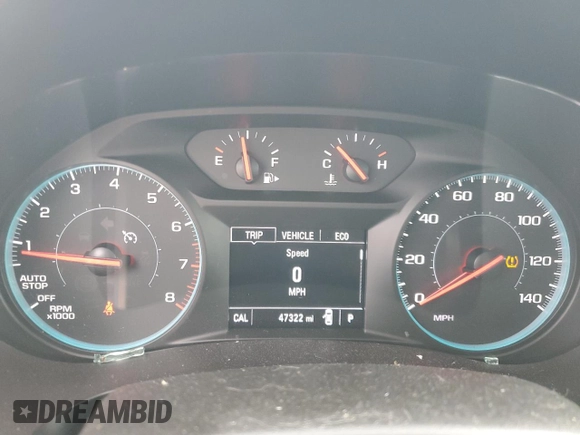 2018 Chevrolet Malibu LT with VIN 1G1ZD5ST5JF234707, listed as a Copart auction lot 52629655 with 47,322 mi miles and Clean title. Bid and sale history available at DreamBid. Image 9.
